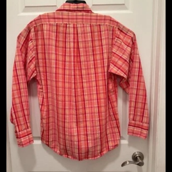 La Martina Buenos Aires Pink  Striped Button Down Shirt Size S - Picture 2 of 9